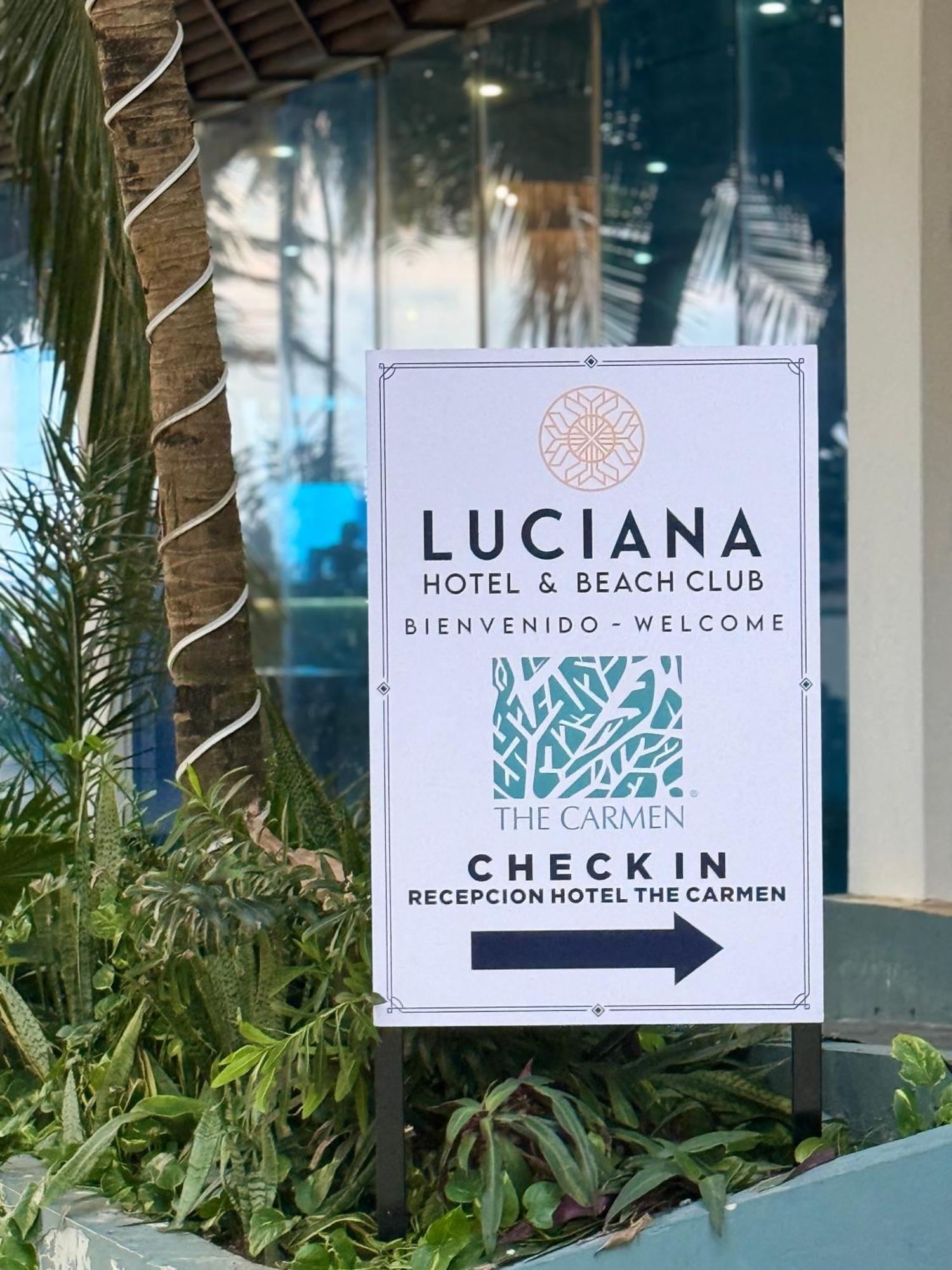 Luciana Hotel & Beach Club Playa del Carmen Exterior foto