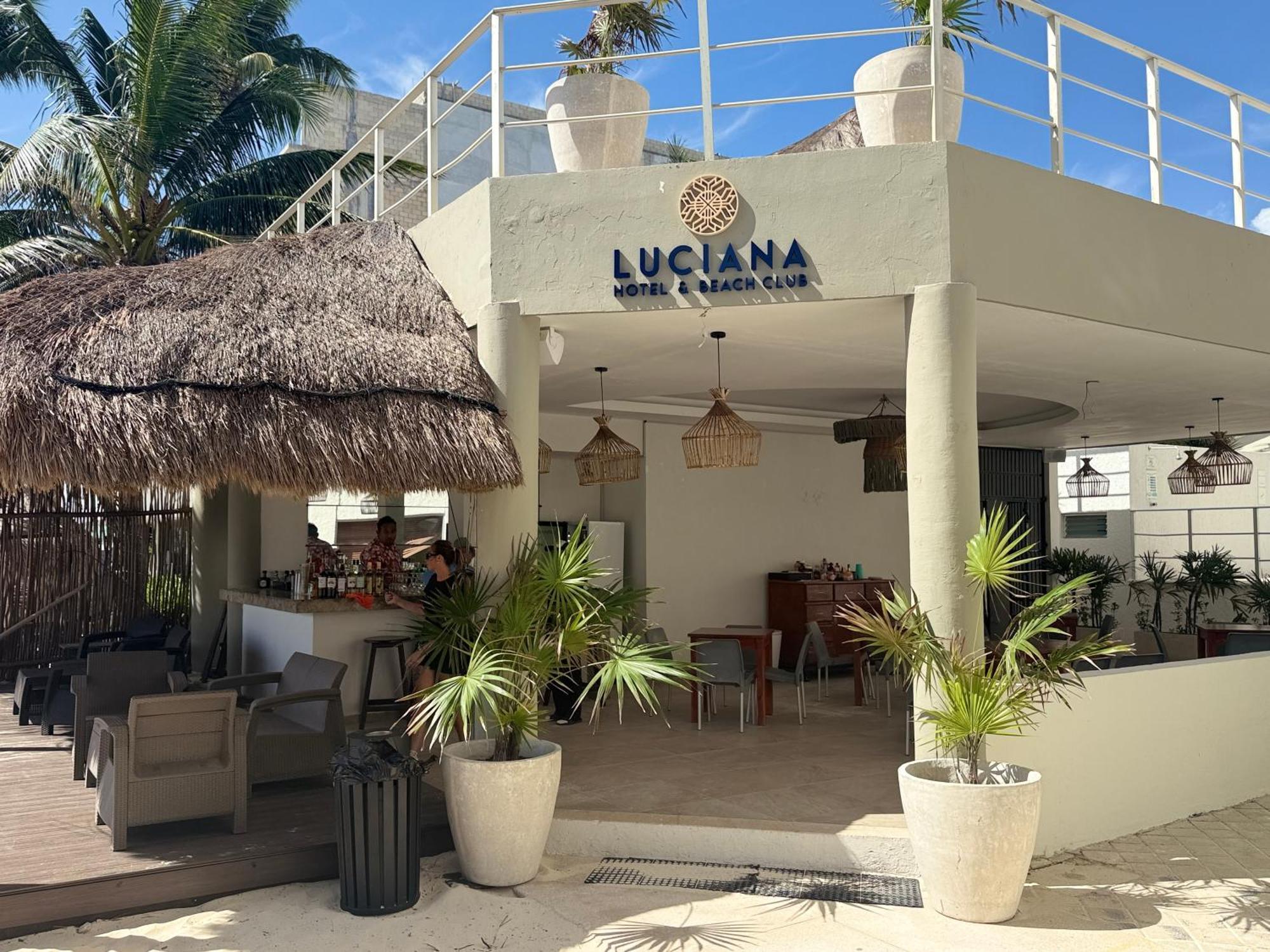 Luciana Hotel & Beach Club Playa del Carmen Exterior foto