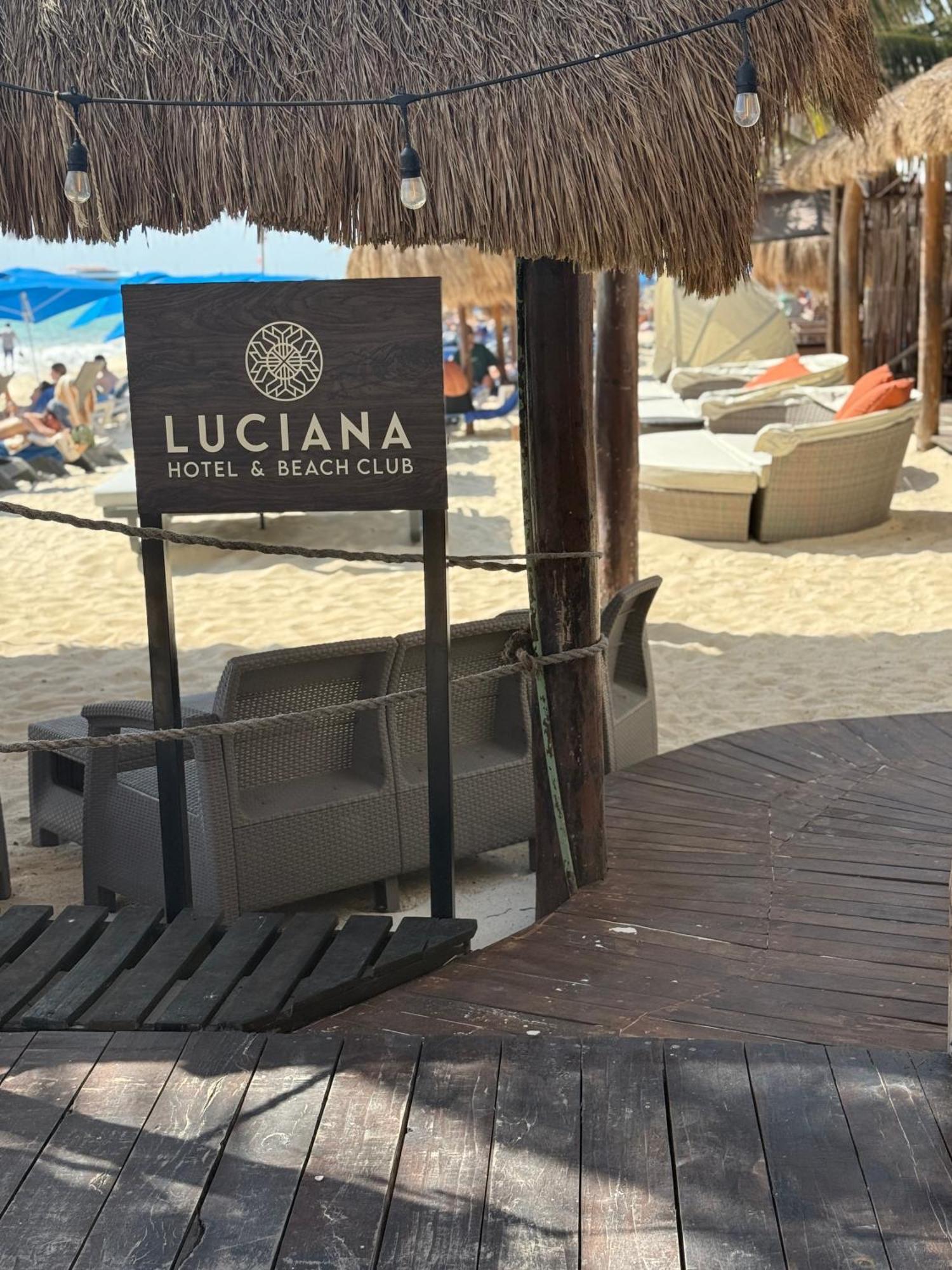 Luciana Hotel & Beach Club Playa del Carmen Exterior foto
