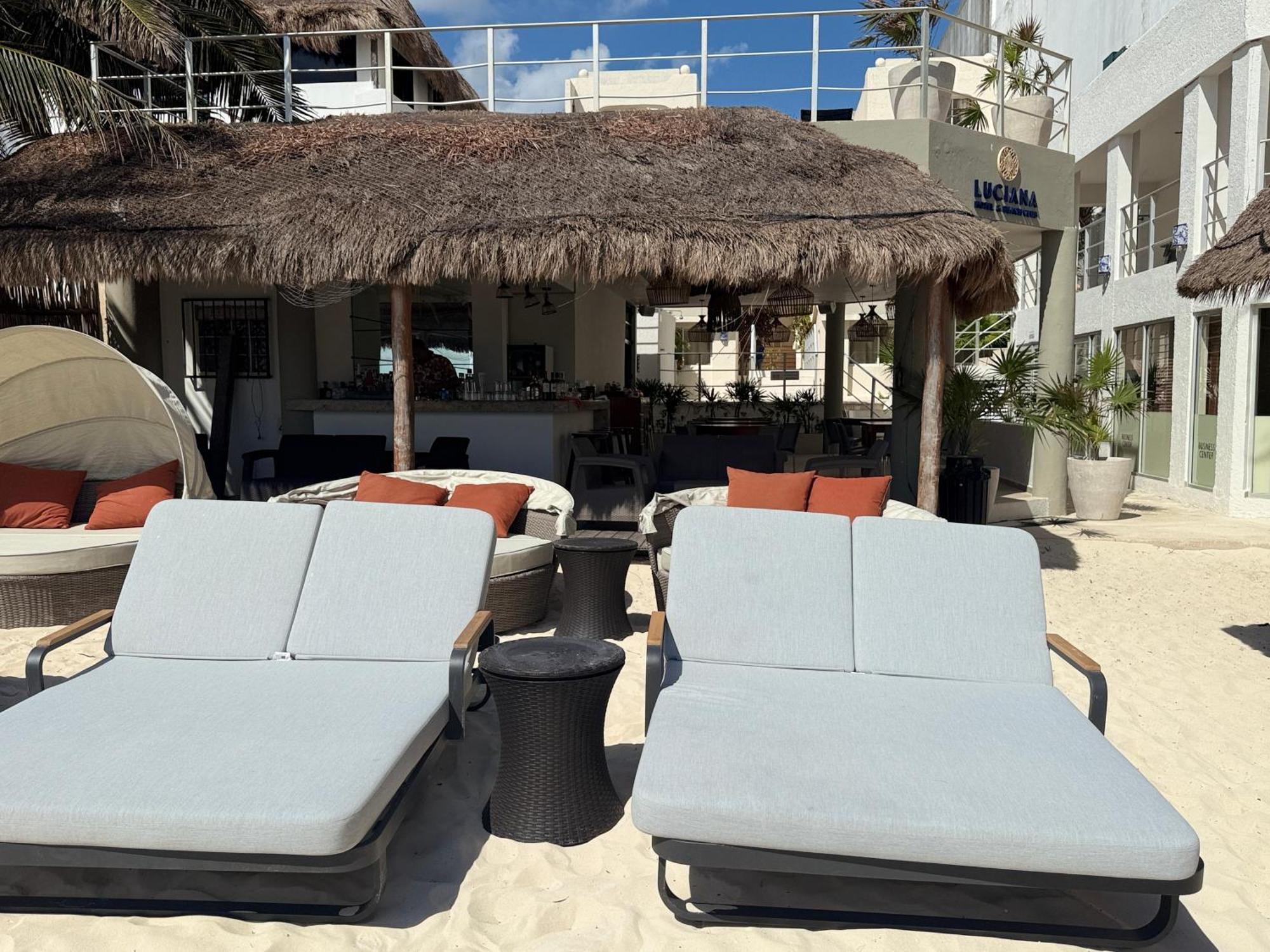Luciana Hotel & Beach Club Playa del Carmen Exterior foto